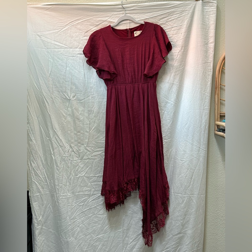 Girls Lakyanna in Garnet Joyfolie dress size 14
